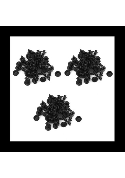 Araba Kapısı Çamurluk 8mm Delek Itme Plastik Perçinler Bağlantı Nissan Için 150 Pcs (Yurt Dışından)