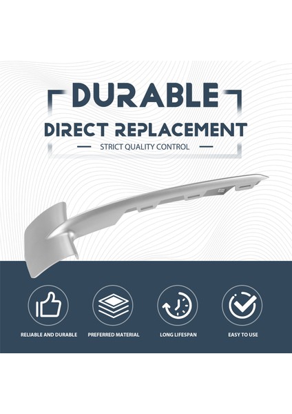 Krom Ön Sol Tampon Grille Trim Kalplama 51117303113 Bmw X5 F15 35I 35IX 35DX 40EX 2014 2015 2016 2017 (Yurt Dışından) fırsatları