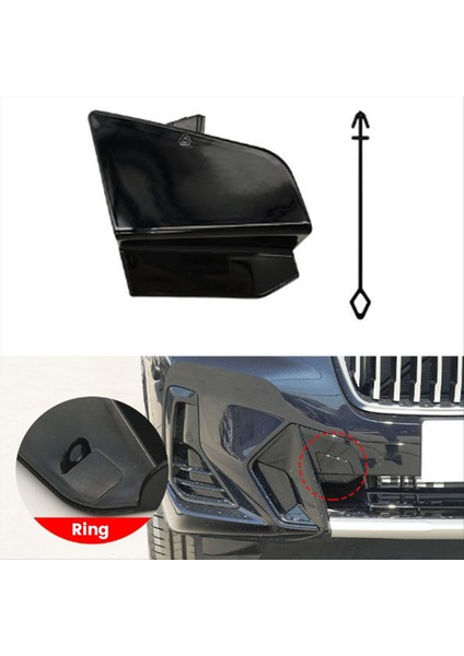Araba Ön Tampon Çekme Hook Kapağı Bmw Için Bmw X3 X4 Ix3 G01 G02 G08 2022-2024 Römork Kapağı (Yurt Dışından) fiyatları
