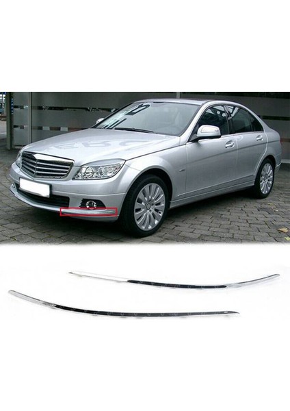 Ön Tampon Krom Trim Kalıplama Rh 2048850821 Mercedes-Benz Için W204 C300 C350 2008 2009 2011 2011 (Yurt Dışından) modelleri