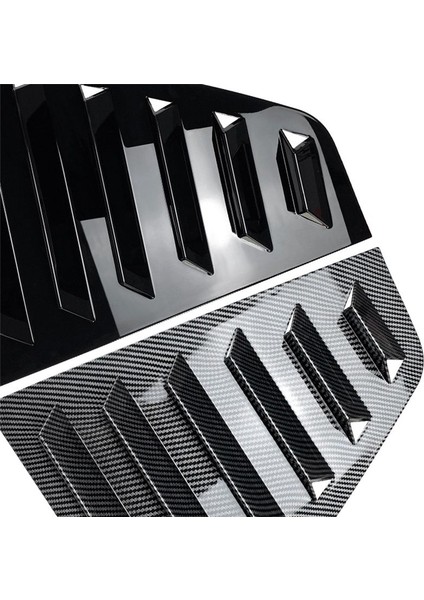 Araba Parlak Siyah Arka Pencereler Üçlü Kangene Kapak Çıkartmaları Vw Golf 6 Mk6 2008-2012 Araba Stil Kapağı (Yurt Dışından) fiyatları