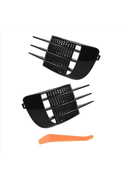 2pcs Araba Ön Tampon Sis Izgarası Izgara Kapağı Sis Işık Kapağı Golf Için 6 Mk6 Gtd 2008-2013 (Yurt Dışından)