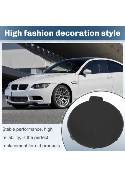 Bmw M3 Serisi E90 Sedan E92 Coupe E93 Convertible 2005-2013 1 Pcs Için Ön Tampon Römork Kapağı 51118043981 (Yurt Dışından) fırsatları