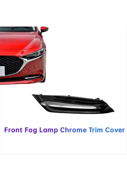 Mazda 3 2019-2024 Için Yeni Ön Sis Lambası Krom Trim Kapak Önleyici Işık Dekorasyon Çerçevesi (Yurt Dışından) fiyatları