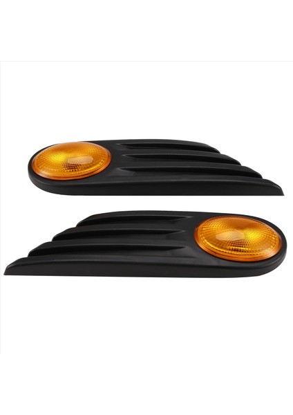 Araba Çamurluk Göstergesi Işık Kapağı 63132751503 63132751504 Mini Cooper Için R56 R57 2007-2013 Yan Işaretçi Sinyal Paneli (Yurt Dışından)