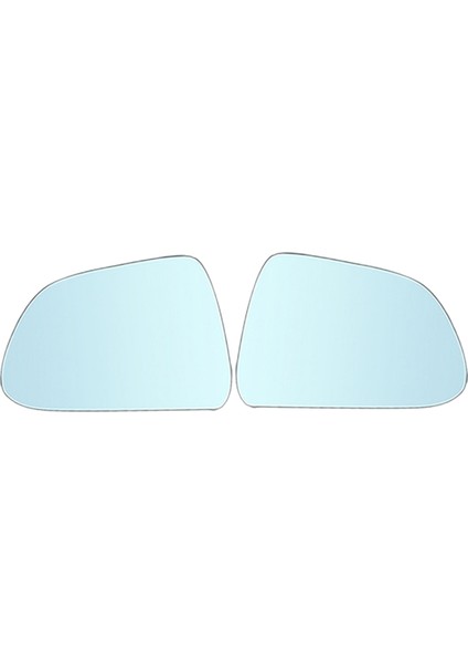 1 Çift Araba Ön Isıtmalı Yan Kapı Kanadı Arka Görünüm Mavi Ayna Lens Camı Tesla Model 3 2017-2020 (Yurt Dışından)
