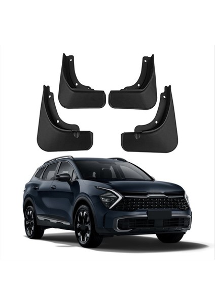 Kia Sportage Için Araba Çamur Fleps 2023-2024 Çamurluk Çamurluk Çamur Guard Flep Splash Flaps Aksesuarlar (Yurt Dışından) modelleri