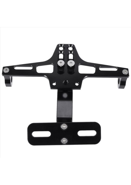 3x Cnc Çerçeve Motosiklet Lisans Numarası Plaka Tutucu Braketi Yamaha Için Ayarlanabilir LED Işık Bws R25 R3 MT03 Msx (Yurt Dışından) fırsatları