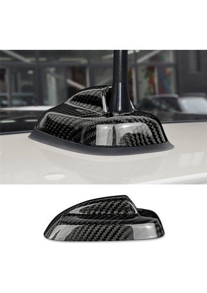 Mini Cooper Için Kuru Karbon Fiber F55 F56 2013-2020 Aksesuarlar Araba Çatı Köpekbalığı Fin Anten Sinyal Atışları Kapak Çıkartma (Yurt Dışından) indirimleri