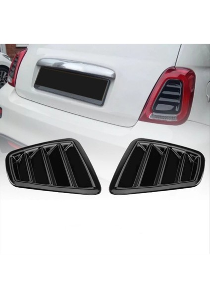 1 Çift Araba Arka Kuyruk Işık Döşeme Paneli Kapak Arka Havalandırma Işık Döşeme Fiat 500 Abarth 595 695 Dış Aksesuarlar (Yurt Dışından) fiyatları