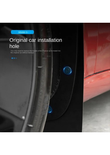 Tesla Model 3 Highland 2024 Tpe Çamurluk Çamurluk Anti-Snow Anti-Koruma Koruyucu Aksesuarları Için Çamur Fleps (Yurt Dışından) indirimleri