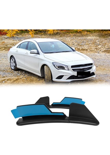 Araba Arka Tampon Kapağı Trim Fender Parlama Uzatma Tekerlek Kıyısı Mercedes Benz Cla C117 CLA45 Amg CLA180 2013-2019 (Yurt Dışından) modelleri