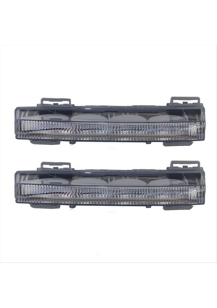 Mercedes Için 2x Benz W166 ML350 ML400 X204 GLK350 2012-2015 Araba Ön LED Gündüz Çalışma Işığı Drl Sis Lambası 2049065501 (Yurt Dışından)
