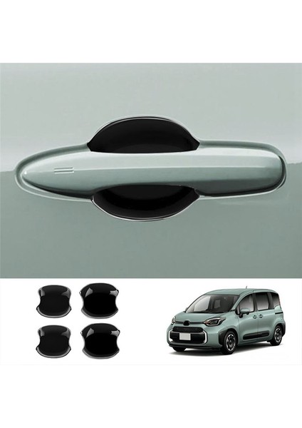 Araba Parlatıcı Siyah Kapı Koyu Kapak Kapağı Boşluk Trim Ek Toyota Sienta 10 Serisi 2022 2023 (Yurt Dışından) fiyatları