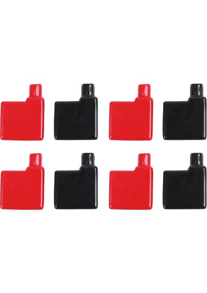 8x Araç Pil Terminal Kapağı Yalıtım Boot Çifti (Yurt Dışından)