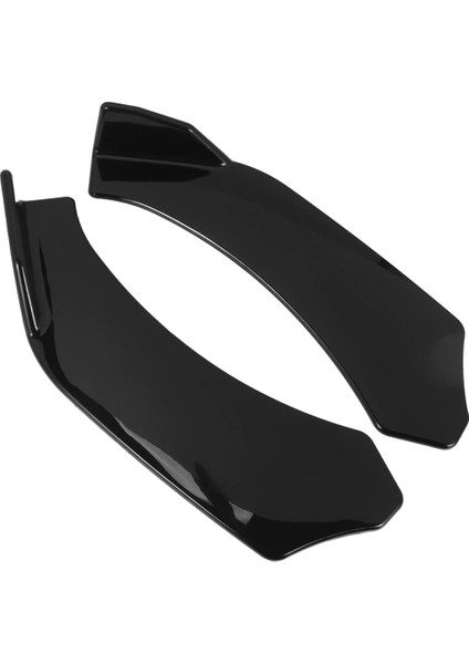 2pcs Evrensel Araba Ön Kürek Tamponu Dudak Ayırıcı Çene Abs Spoiler Siyah (Yurt Dışından) fiyatları