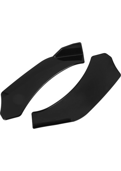 2pcs Evrensel Araba Ön Kürek Tamponu Dudak Ayırıcı Çene Abs Spoiler Siyah (Yurt Dışından) modelleri