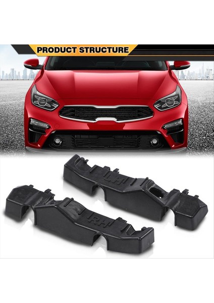 Kia Forte 2019-2023 Aksesuarları Için Ön Tampon Braket Tutucusu 86552M7000 86552M7500 86552M6500 86552M6000 (Yurt Dışından) fırsatları