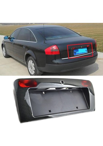 Araba Arka Numarası Işık Çerçevesi Plaka Lambası Kapak Tutucu For-Audi A6 C5 3 0l 1998-2004 4C5945695A (Yurt Dışından) fiyatları