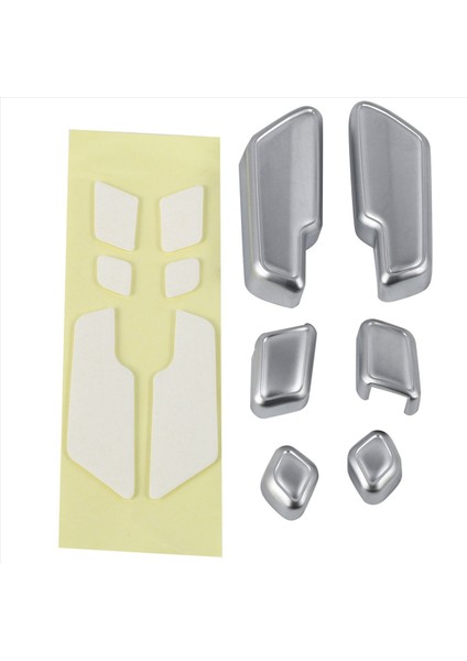 48PCS Krom Araba Kapısı Koltuk Ayar Düğmelerini Mercedes-Benz E Sınıf W204 W205 W212 W218 X204 X166 C E Glk Gl ml (Yurt Dışından) fırsatları