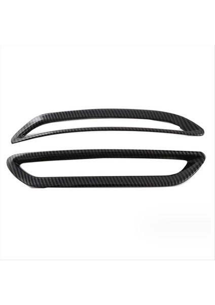 Honda Civic Hatchback Için 2023 Araç Karbon Fiber Arka Sis Light Lamba Kapağı Trim Foglight Çerçeve Çerçevesi (Yurt Dışından)