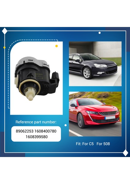 Citroen C5 Peugeot 508 89062253 1608400780 1608399580 Için Yeni Far Seviyesi Ayar Motoru (Yurt Dışından) fırsatları