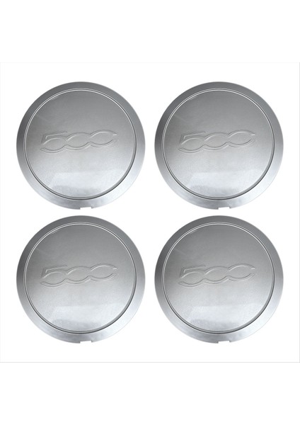 4pcs 133MM Fiat Için Hubcap 500 Tekerlekler Merkez Hub Kapakları 68078419AC 68078421AC Toz Kapağı (Yurt Dışından)