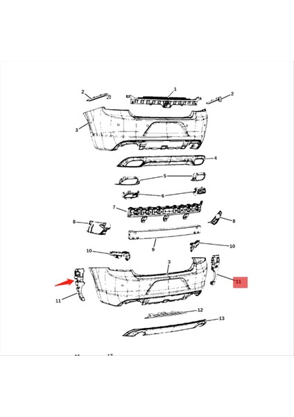1paır Araç Bağlı Bakım Fasya Destek Bracket Mopar 68231348AD 68231349AD Dodge Charger 15-21 68231348AE 68231349AE (Yurt Dışından) fiyatları