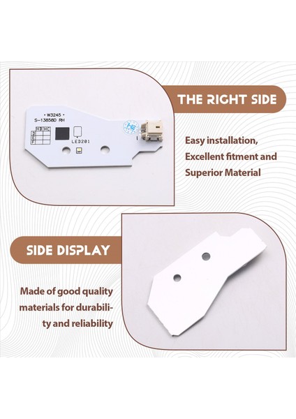 Araba Farları Drl Kaynak Balast Çip Araba Honda Accord 2016-2017 Için LED Işık Devre Kartı Çipi (Yurt Dışından) indirimleri