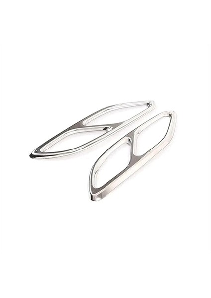 Egzoz Boru Kuyruk Kapağı Trim Tail Treat Benz Için Dekoratif Çerçeve Benz Cla Sınıfı C118 W118 CLA180 200 220 250 260 2020-2023 A (Yurt Dışından)
