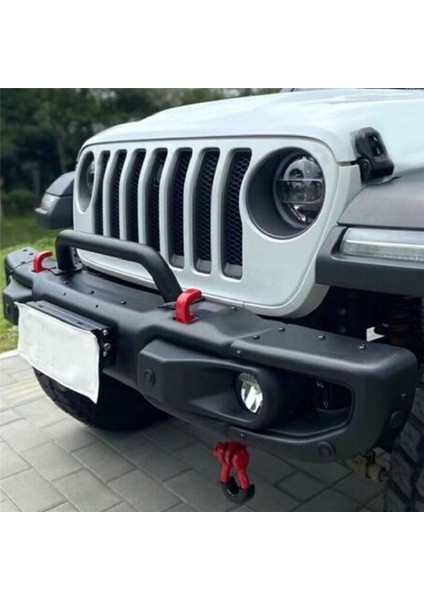 1pcs Demir Ön U-Tampon Koruma 10 Yıldönümü Tarzı Jeep Wrangler Jl&#39 Ye Uyuyor (Yurt Dışından) indirimleri