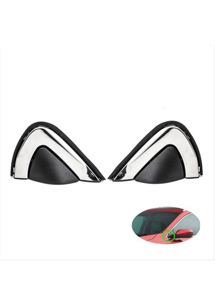 Hyundai Elantra Için Araba Yan Ayna Köşesi Sütun Trim Üçgen Plaka 2011-2015 Araba Aksesuarları 861903X000 861803X000 (Yurt Dışından) fırsatları