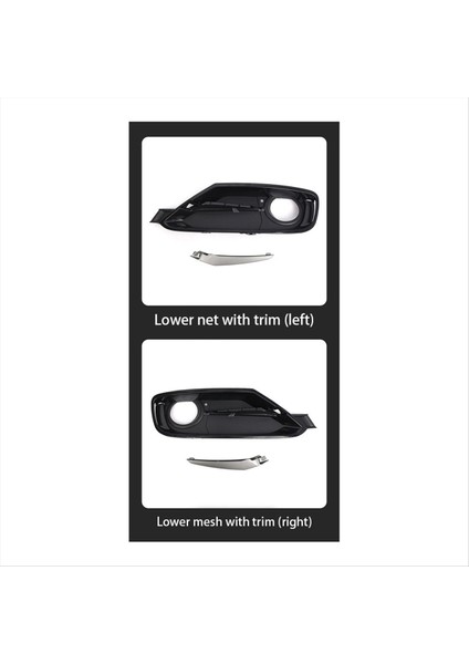 Bmw 3 Serisi F30 F31 2011-2017 Sis Fog Imle Grille Trim (Yurt Dışından) modelleri