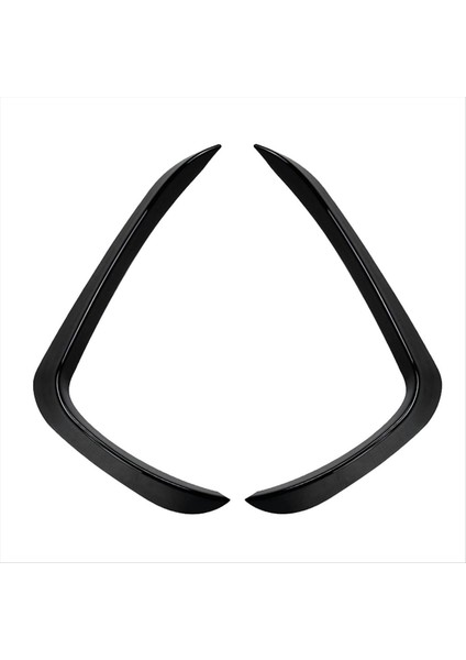 Araba Ön Tampon Dudak Yan Spoiler Sis Lambası Çerçeveleri Bmw X5 F15 M Sport 2014-2018 Gövde Kiti Ayırt Cihaz (Parlak Siyah) (Yurt Dışından)