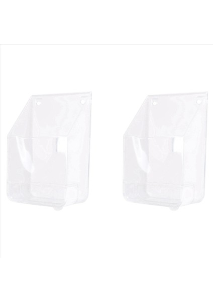 Kablosuz Kapı Zili Ev Kapı Zili Için 2x Su Geçirmez Şeffaf Su Geçirmez Kapı Zili Kapağı (Yurt Dışından)