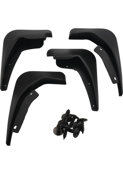Ford Fiesta Mk7 Için Kalıplı Çamur Fleps 2009 - 2017 Çamurlular Sıçrama Muhafızları Mudguards 2010 2012 2012 2013 2014 2015 2016 Aksesuarlar (Yurt Dışından)