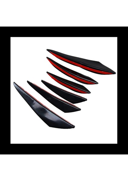 Evrensel Pvc Araba Ön Tampon Dudak Koruyucu Arka Difüzör Otomatik Spoiler Ayırtıcı Kanat Koruma Koruma 12 Pcs (Yurt Dışından) modelleri