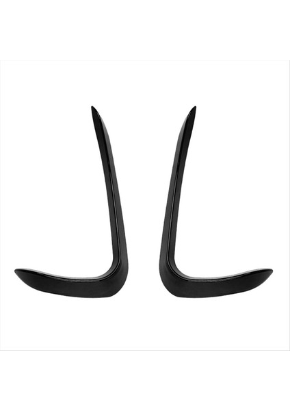 Araba Ön Tampon Ayırıcı Spoiler Trim Sis Fg Fog For Bmw X6 F16 2015-2019 M Spor Araba Dekorasyon Parçaları B (Yurt Dışından)