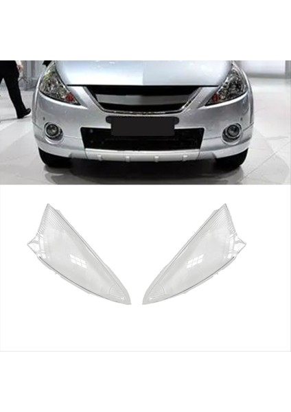 Mitsubishi Grandis Için Araba Ön Far Kapağı 2009-2015 Kafa Işık Gölgesi Şeffaf Abajur Toz Kapağı Sağ (Yurt Dışından) modelleri