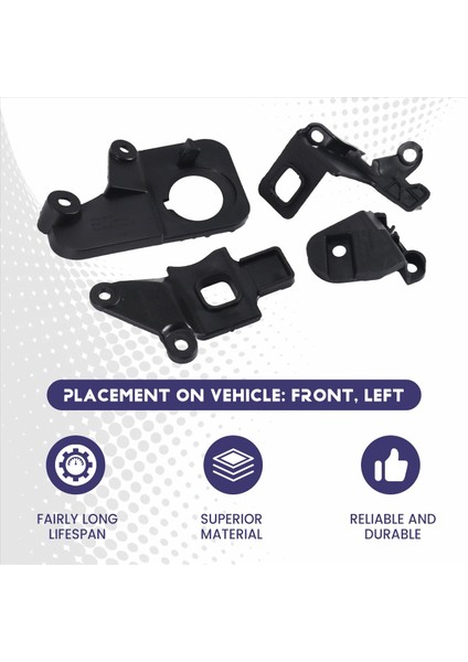 Citroen C5 Sol Far Braketi Onarım Kiti 6212 F0 Araç Aksesuarları (Yurt Dışından) fırsatları