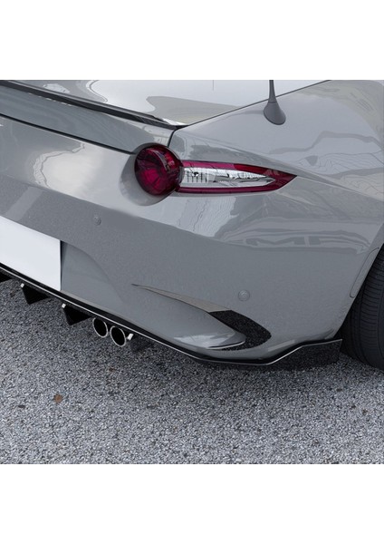 Arka Tampon Yan Hava Havalandırma Trims Mazda Mx-5 Miata Nd 2016-2025 Boot Spoiler Splitter Canard Karbon Fiber (Yurt Dışından) modelleri