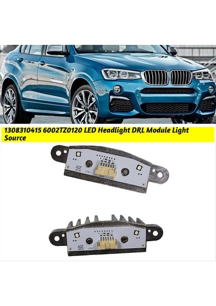 2pcs 1308310415 Araba LED Far Drl Modülü Bmw Için Işık Kaynağı X3 X4 F25 F26 F45 Melek Göz Kontrol Modülü 6002TZ0120 (Yurt Dışından) fırsatları