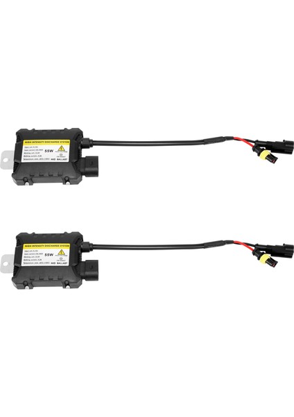 55W Hıd Bi Xenon Balast 12V Dijital Ince Balast H1 H3C H3C H4-1 H4-2 H7 H8 9005 9006 (Yurt Dışından)