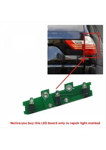Araç Arka Dış Kuyruk Işık Onarım Çipi Devre Kartı LED Sürücü Modül Yonga Kartı Bmw X3 E83 2007-2010 (Yurt Dışından) fırsatları