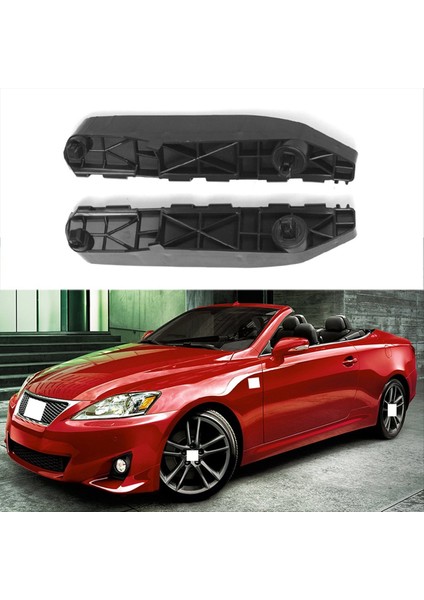 1 Çift Sol ve Sağ Taraf Ön Tampon Montaj Destek Braketi 5253553011 5253653011 Lexus IS250 2006-2015 (Yurt Dışından) fırsatları