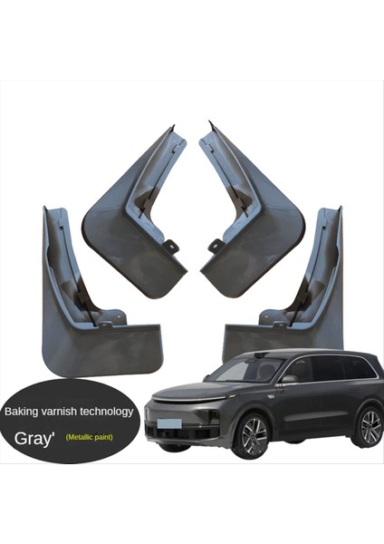 Lixiang Ideal L9 Otomobil Çamur Kiti Çamur Koruma Güvenlik Gri (Yurt Dışından) modelleri