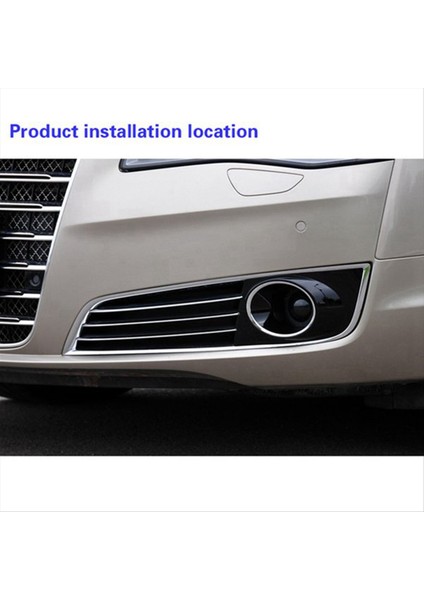 Ön Tampon Sis Lambası Çerçeve Ön Tampon Sis Lambası Izgara 4H0807679D Audi A8L D4 2012 Sol (Yurt Dışından) fiyatları