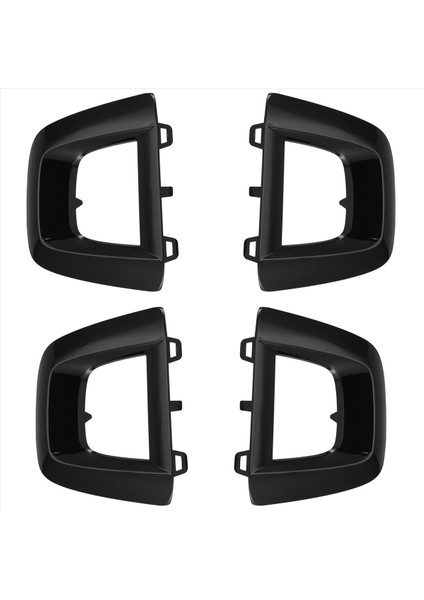 4pcs Siyah Ön Tampon Yan Spoiler Trim 2538856300 2538856400 2538856700 2538856800 Mercedes Için X253 C253 Glc 16-19 (Yurt Dışından) fiyatları