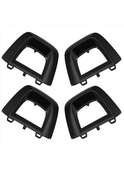 4pcs Siyah Ön Tampon Yan Spoiler Trim 2538856300 2538856400 2538856700 2538856800 Mercedes Için X253 C253 Glc 16-19 (Yurt Dışından) indirimleri