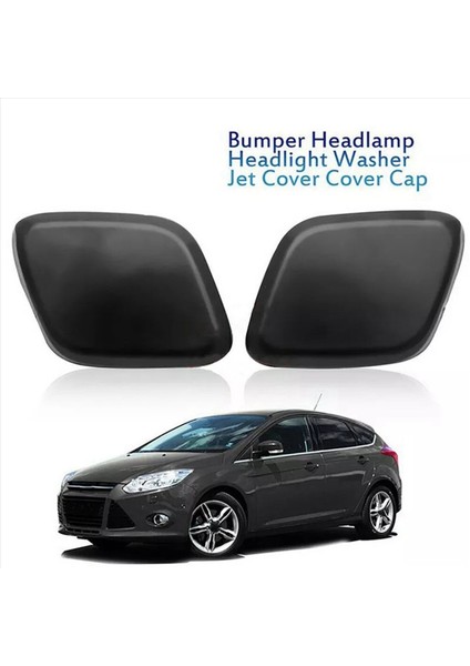 Ford Focus Mk3 2012-2014 Için 10X Far Yıkama Nozul Kapağı Kapağı (Yurt Dışından) modelleri